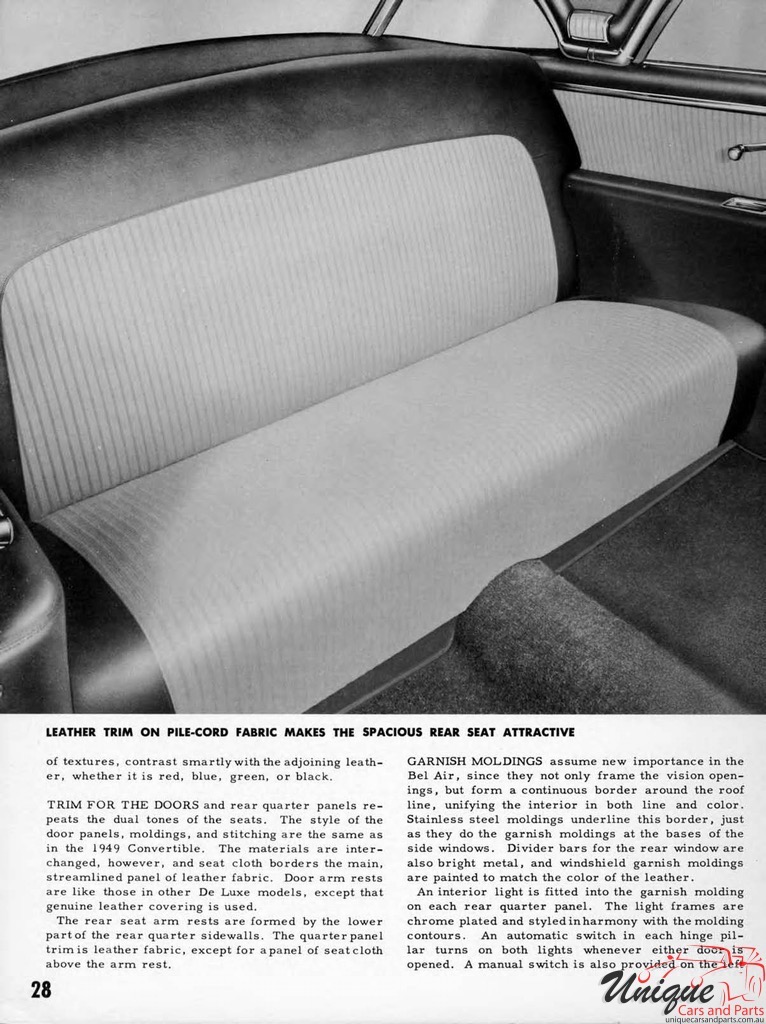 1950 Chevrolet Engineering Features Brochure Page 47